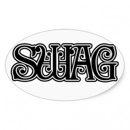 SWAG Oval weed Sticker