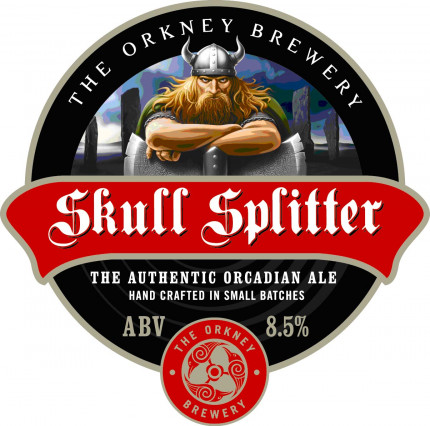 Skull Splitter Orkney Brewing Logo Decal