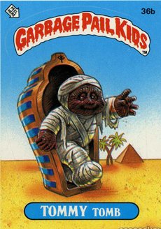 TOMMY Tomb Funny Decal Name Sticker