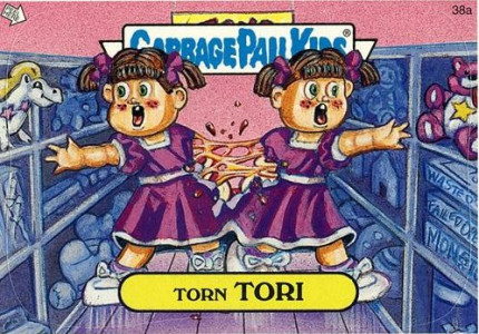 Torn TORI Funny Decal Name Sticker