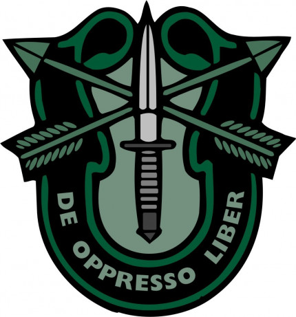 U.S. Army Special Forces Crest Wall Window Vinyl Decal Sticker Military