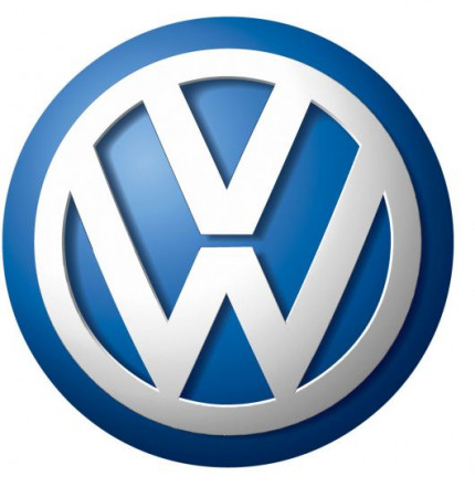 Volkswagen Logo Color Vinyl Sticker
