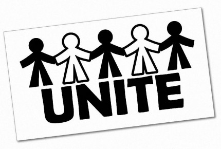 UNITE ANTI RACISM STICKER