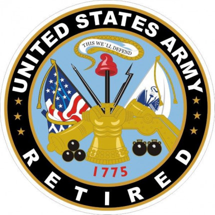 US_army_retired veteran sticker