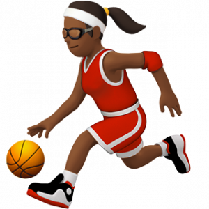 woman basketball medium emoji