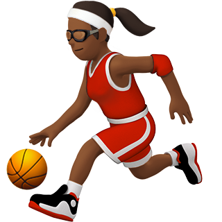 woman basketball medium emoji