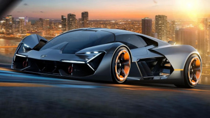 Lamborgini Electric Car STICKER