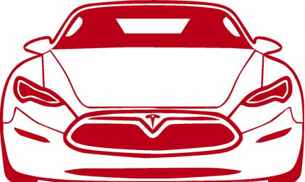 TESLA CAR OUTLINES 2