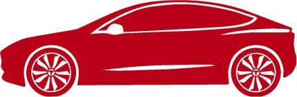 TESLA CAR OUTLINES 6