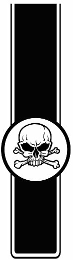 Skull 1 Truck Bed Stripe