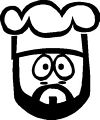 South Park Decal Chef Head