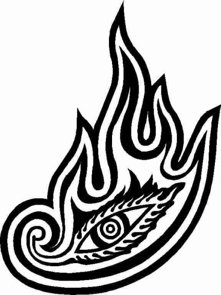 Tool Eye Logo Band Decal