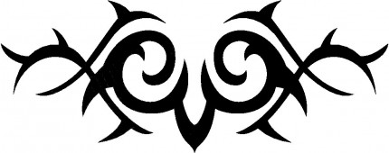 Tribal Art 2 Sticker