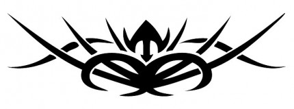 Tribal Design Diecut Decal 06