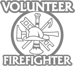 Volunteer Firefighter Decal 1
