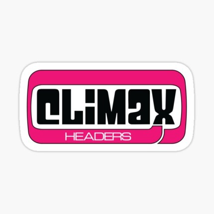 CLIMAX HEADERS AUTO STICKER