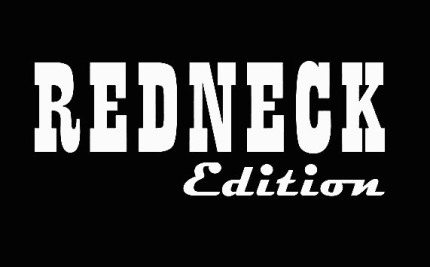 REDNECK EDITION DIE CUT REBEL DECAL