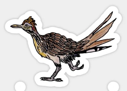 ROAD-RUNNER-COLOR-ANIMAL-STICKER-77