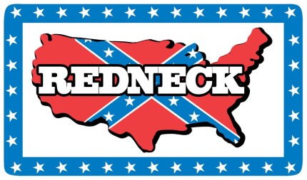 Rebel-Red-Neck-With-Stars-Around