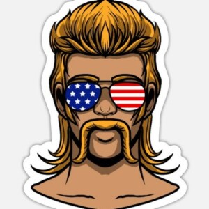 mullet-pride-redneck-sticker