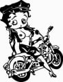 Adult Betty Boop Decals