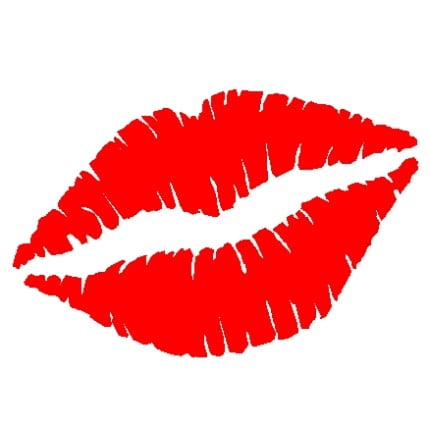 Lips Vinyl Decal - 374