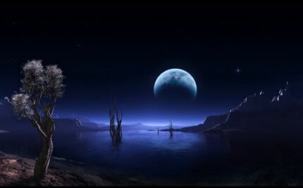 3D Space and Stars Wall graphics 26