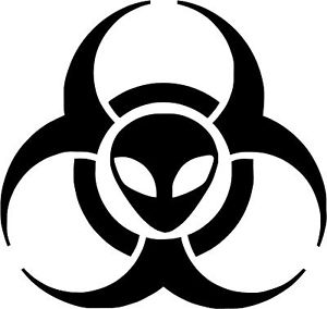 Alien Biohazard Decal