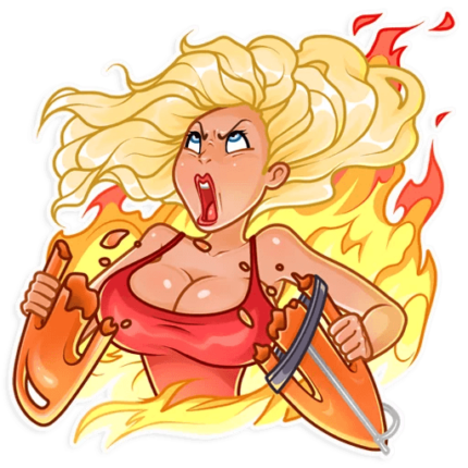 bay watch pam anderson sticker 20