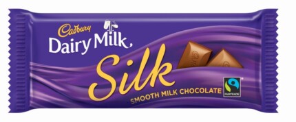 CADBURY SILK CANDY BAR STICKER