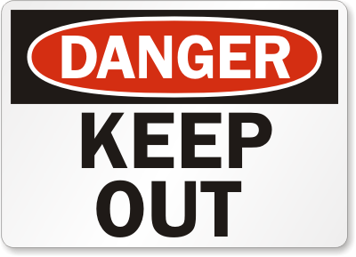 Danger Signs and Labels 24