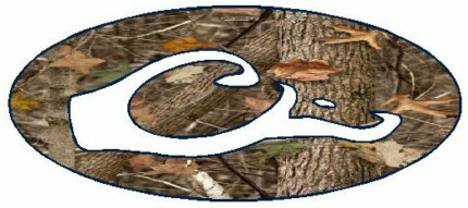 DRAKE OVAL DECAL- Nature Camo FILL