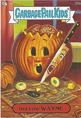 Hollow WAYNE Gross Sticker Funny Name Decal