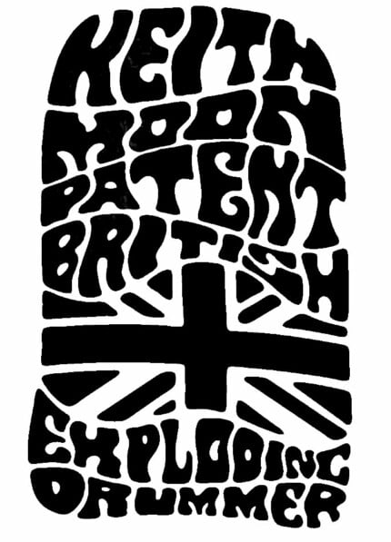 Keith Moon 001 Band Vinyl Decal Sticker