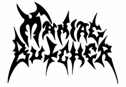 Maniac Butcher Band Vinyl Decal Sticker