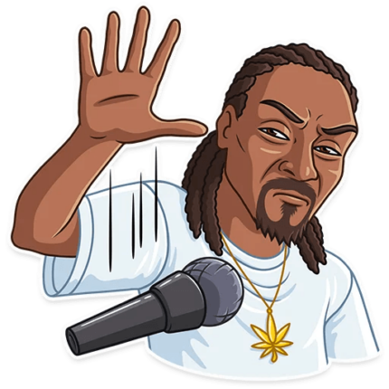 snoop dogg rap rasta king music band window sticker 11