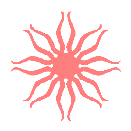 Sun Design vinyl sticker 217