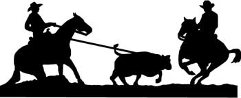 Cowboy Round Up 3 Decal