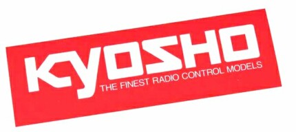 KYOSHO RC BUMPER STICKER