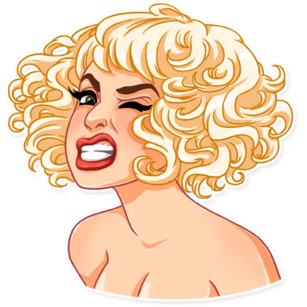 Lady Gaga_Band Sticker 12