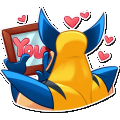 x-men wolverine sticker 8
