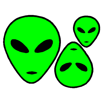 Alien decal