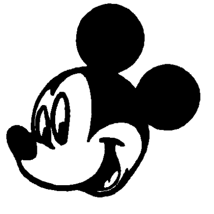 Mickey head decal