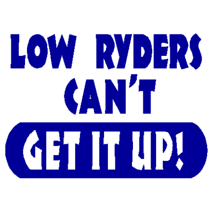  Low Ryders decal