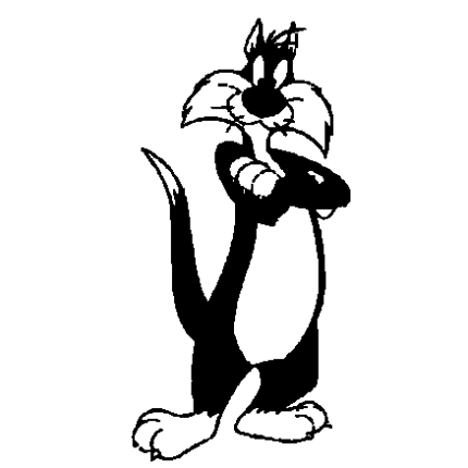 Slyvester Vinyl Decal