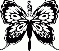 Butterfly Decal 1