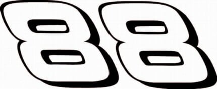 Dale Earnhardt Jr decal