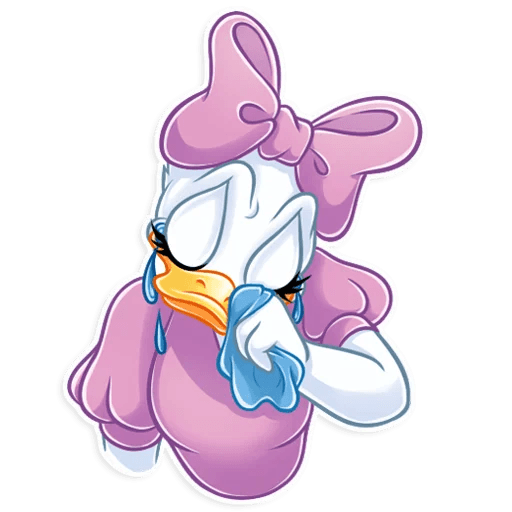 donald duck daisy duck disney cartoon sticker 24