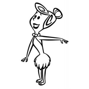 Flintstones Die Cut Stickers1