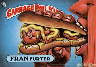 FRAN Furter Funny Sticker Name Decal